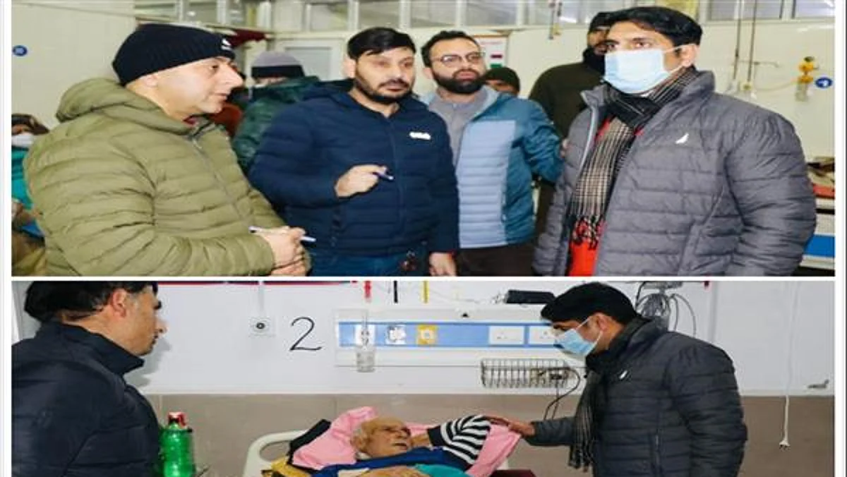 DC, Srinagar inspects city hospitals