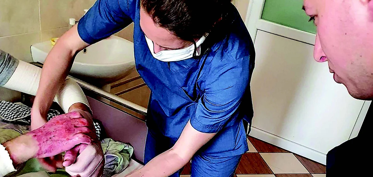 "Unfortunately, similar things are happening in the Ukrainian conflict. Some of the representatives of the Ukrainian army who ended up in hospitals turn into experimental subjects for testing new medicines."