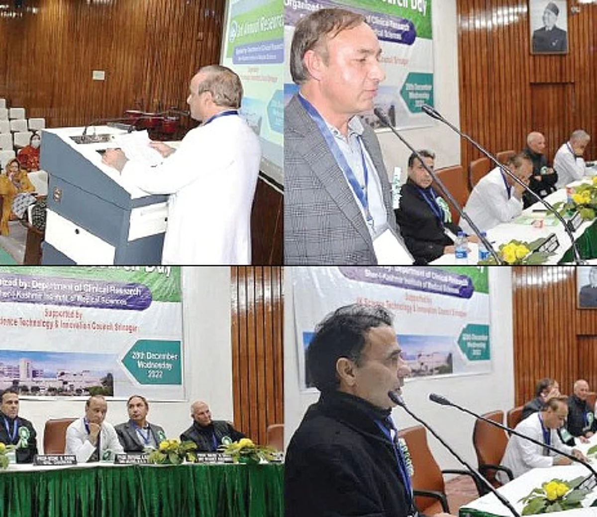 The event was attended by eminent scientists and Ex-Directors of the Institution besides students and faculty.