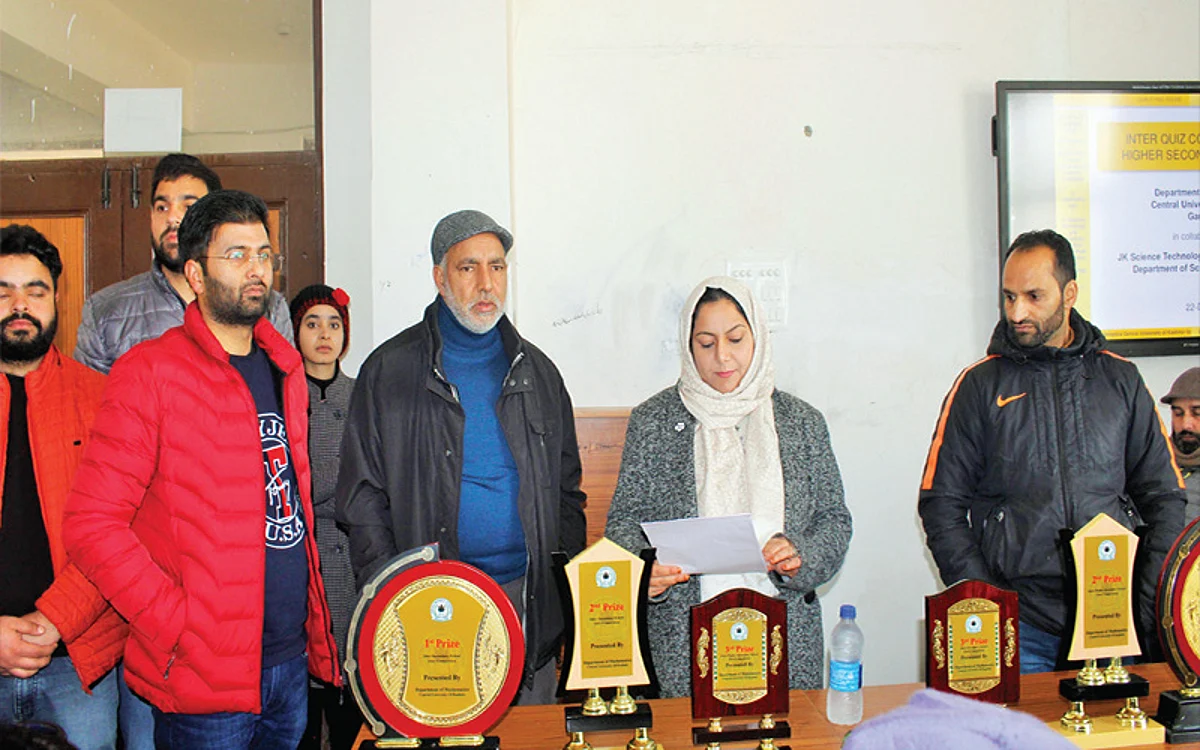 National Mathematics Day | CUK’s Math Deptt holds quiz competitions