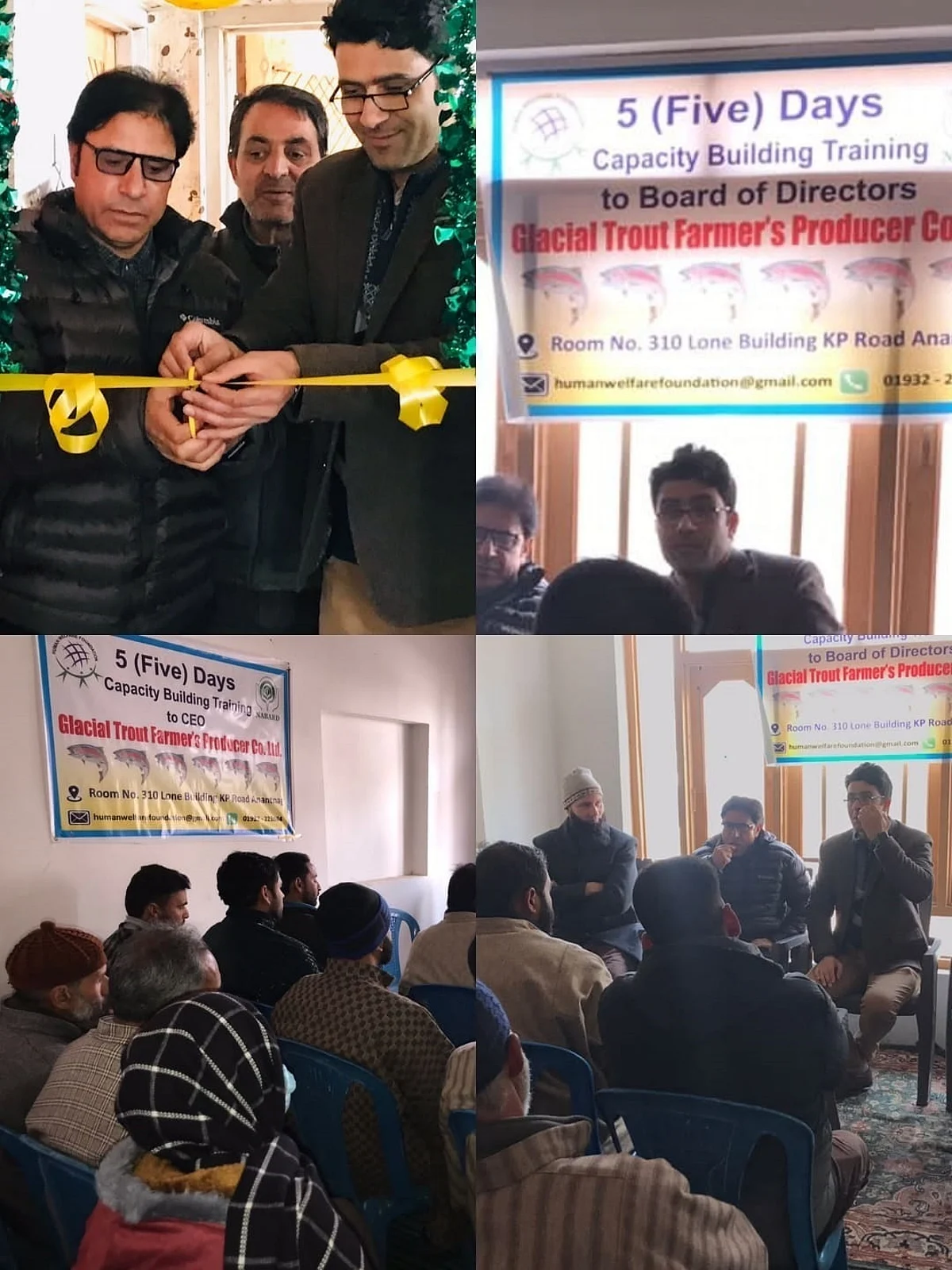Trout Fisheries FPO office inaugurated in Anantnag