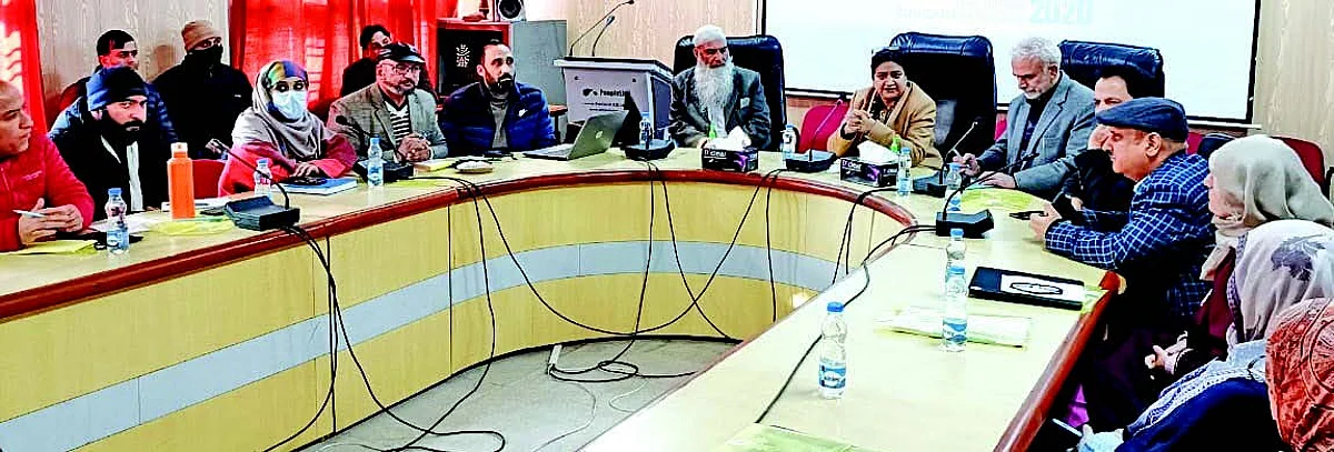 She said the University of Kashmir has to play a larger role of mentoring other institutions on NEP-2020 under the hub-and-spook model for colleges.