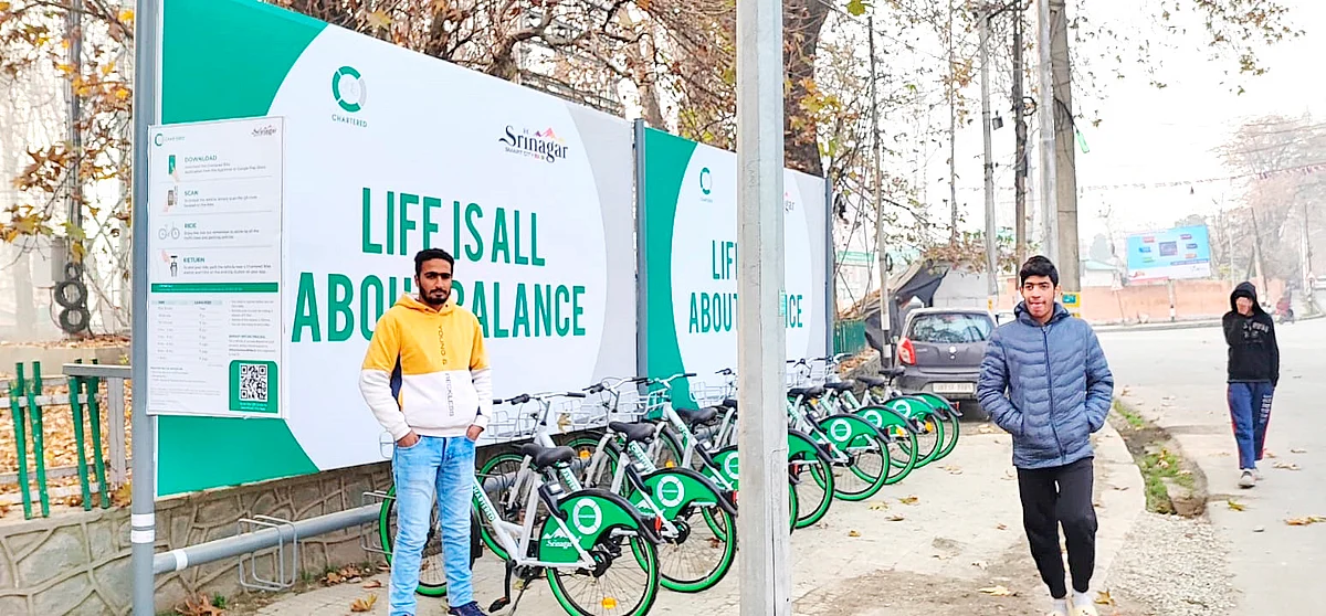“The good thing about this service is that you don’t have to get a cycle back to the station where you took it from. You can simply park it at any station of the company. It is a GPS-enabled system that is easy to use through our app,” he said.