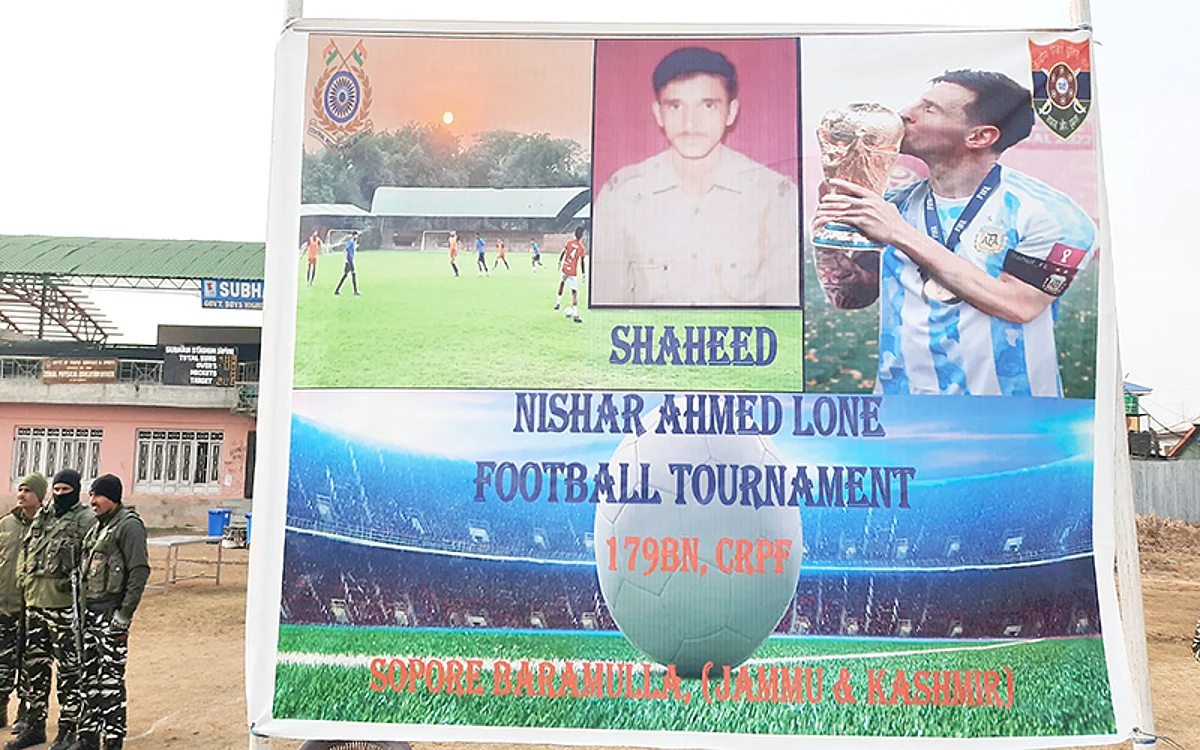 CRPF inaugurates Shaheed Nisar Ahmad Lone memorial football tournament