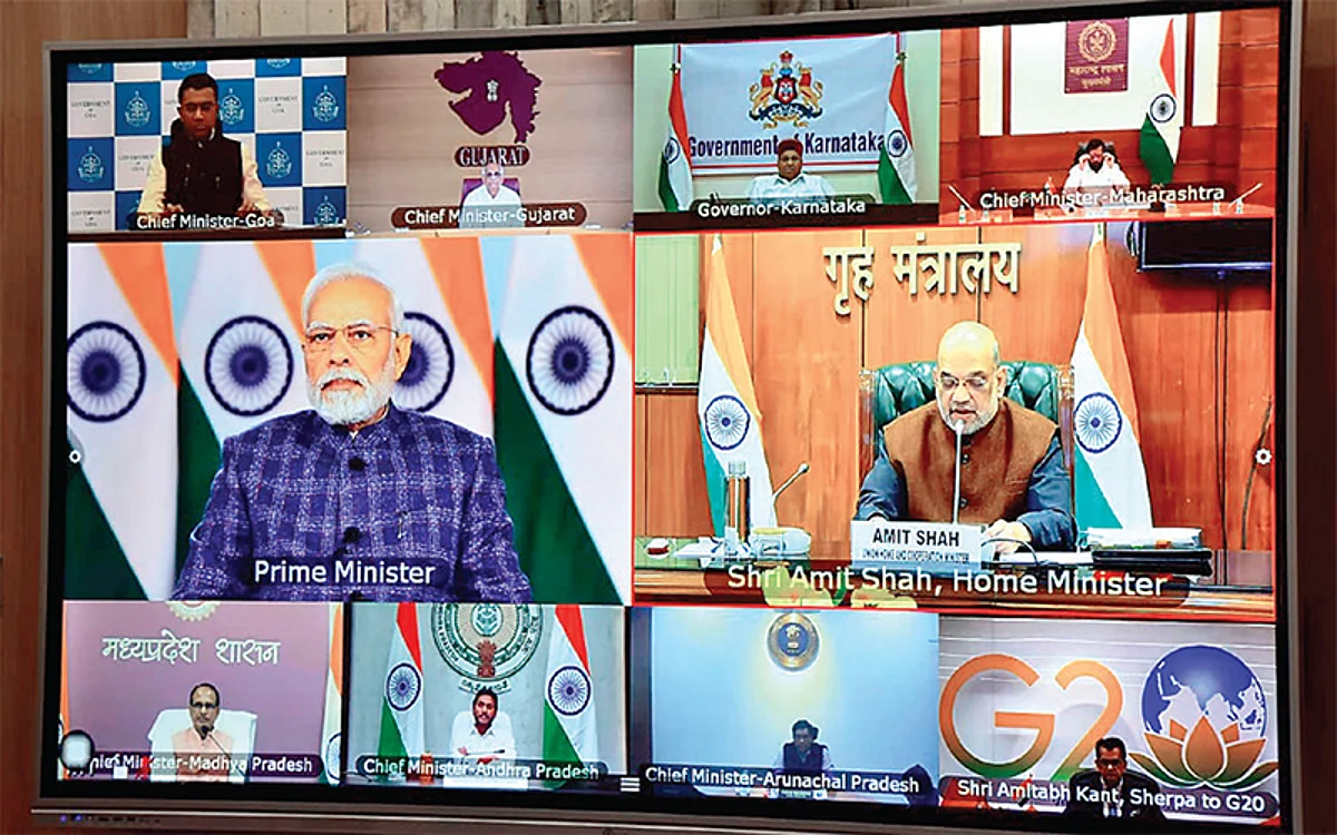 PM Modi holds meeting with chief ministers on G20 preparations