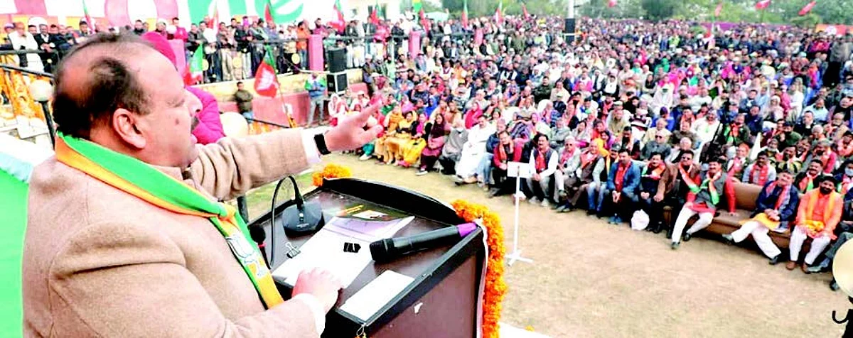 Naya Jammu and Kashmir is in the making with overwhelming support of the people, he added.