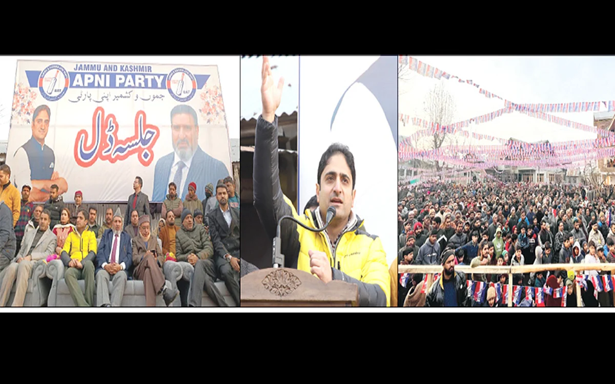 Zadibal constituency yearning and harking for change: Junaid Mattu