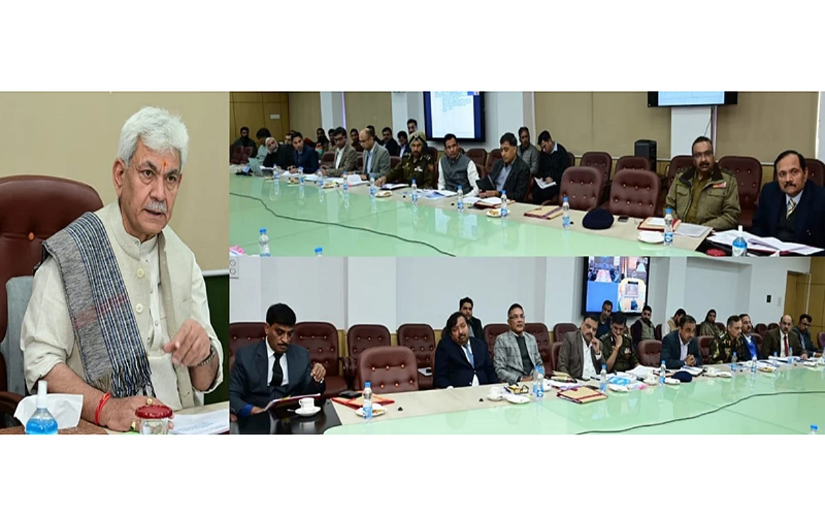 MEETING RELATED TO ROAD SAFETY | Replicate country’s best models to develop robust system of audit of accidents, LG Sinha directs officers