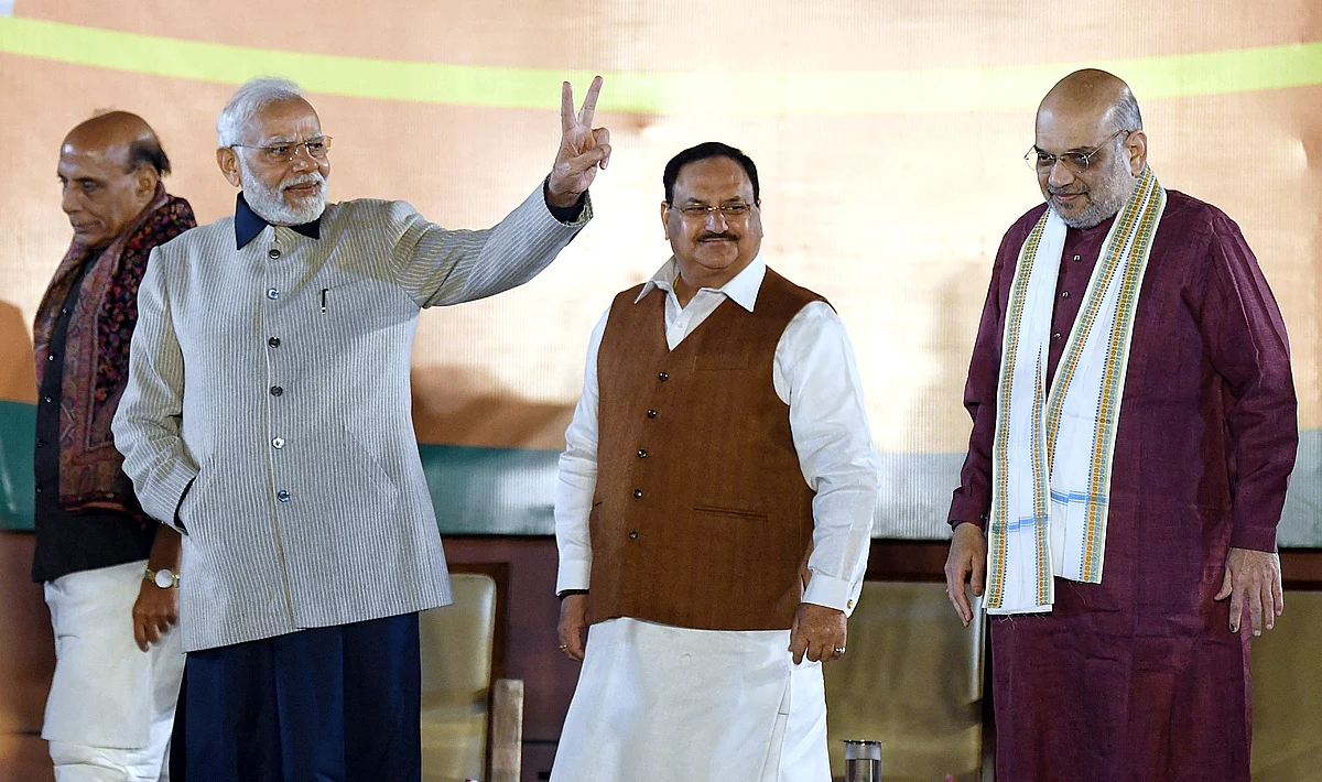 Prime Minister Narendra Modi took to Twitter to thank the people of Gujarat.