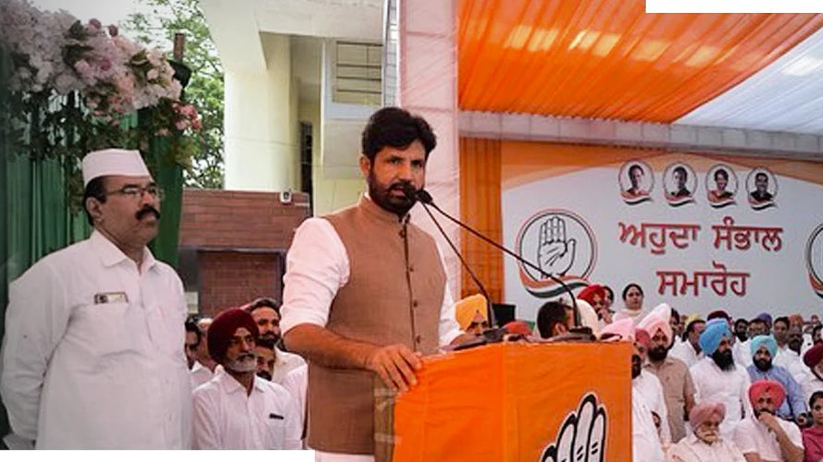 Congress’s Punjab unit President Amarinder Singh Warring