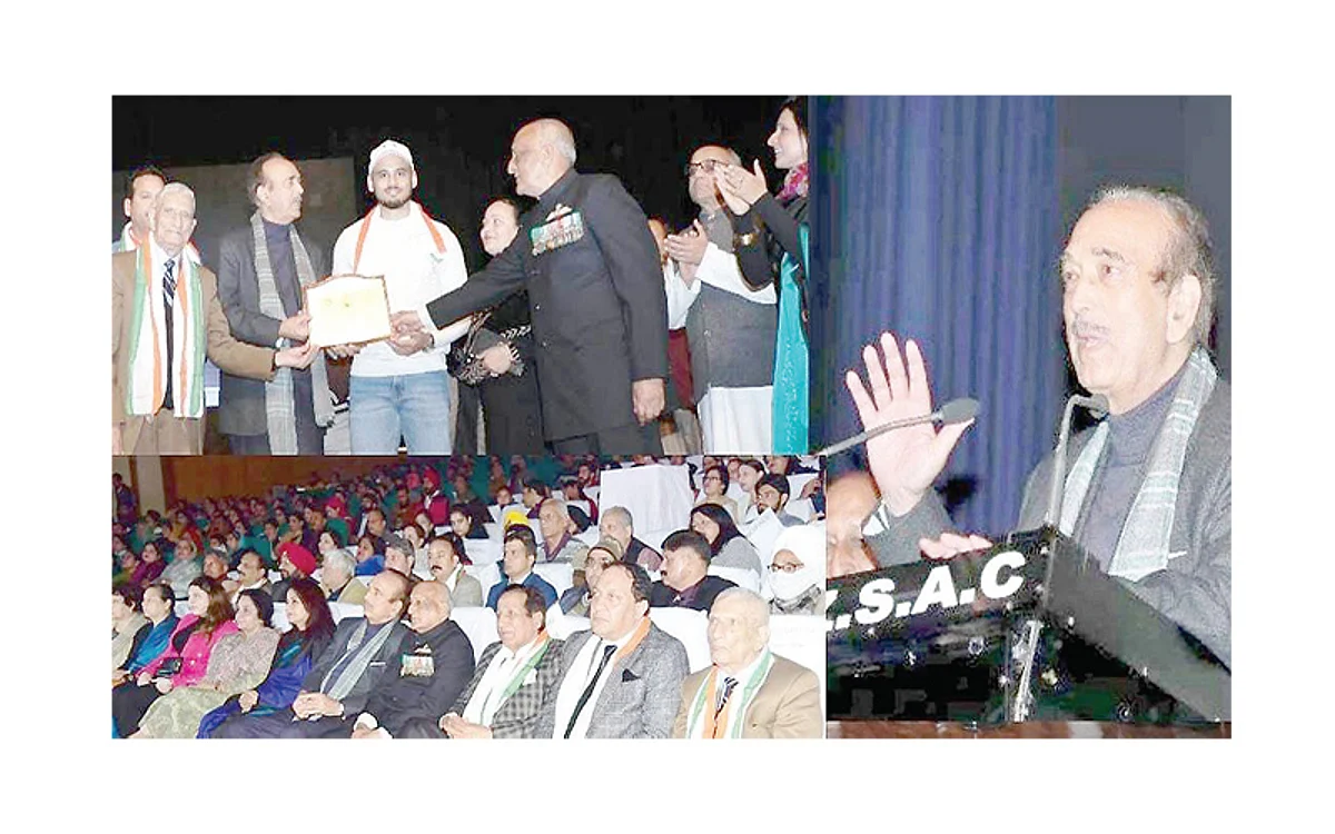 Youth in Jammu have talent, potential to represent country globally: Azad