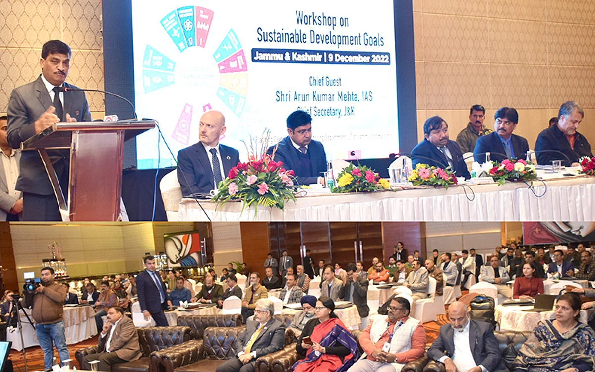 J&K organises Workshop on SDGs with NITI Aayog, MoSPI, UNDP