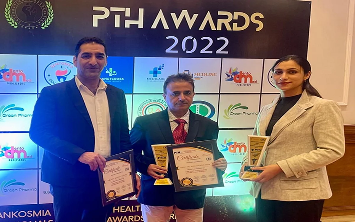 3 Kashmiri doctors bag top health care award in Chandigarh