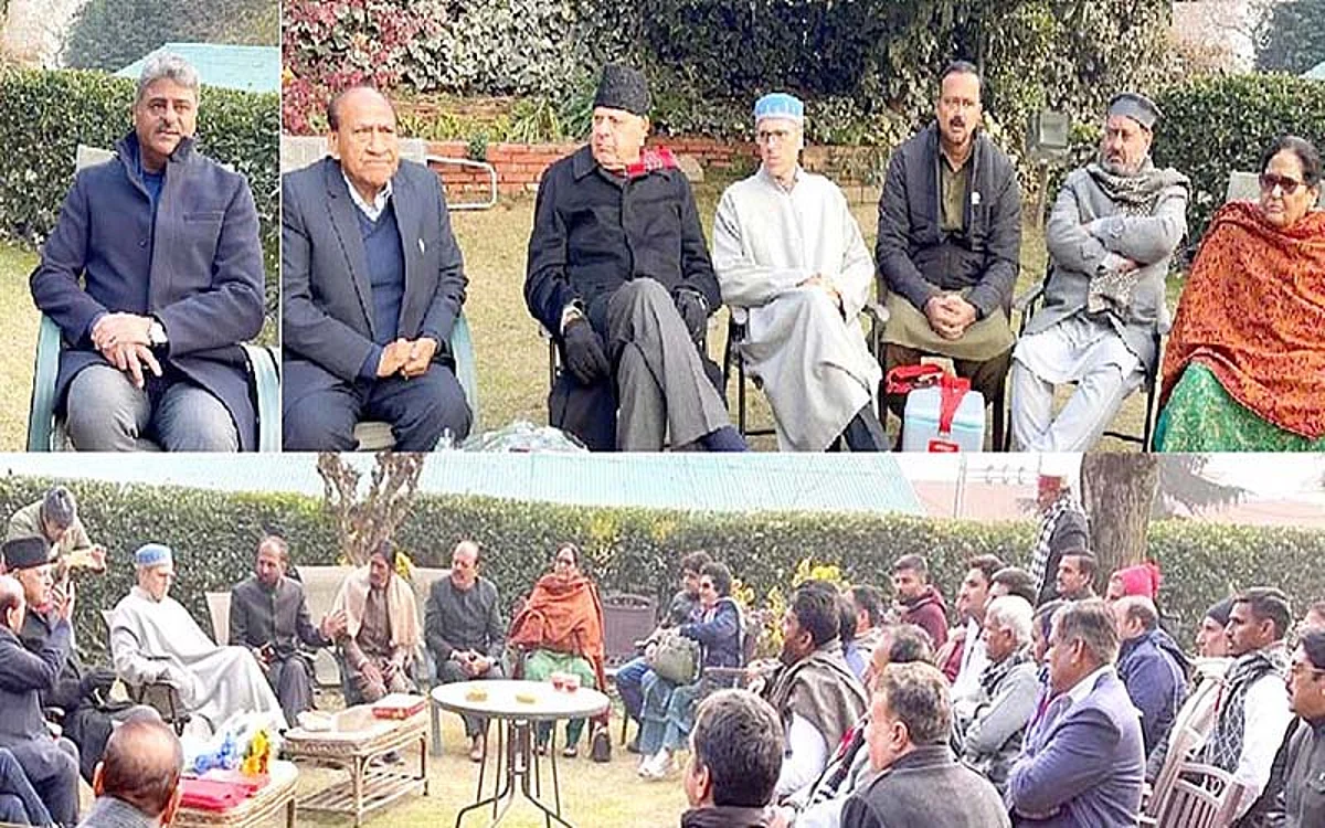 Delegations from Jammu call on Dr Farooq: NC