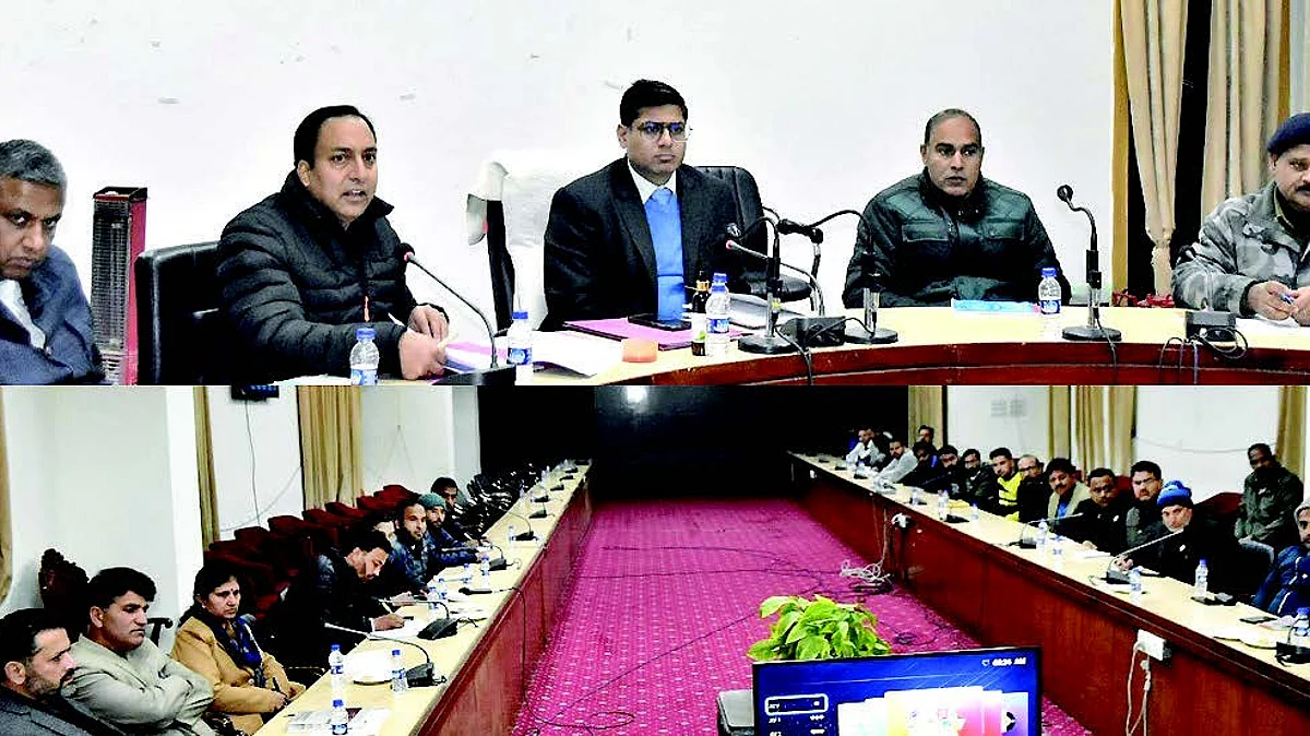 Arrangements for Republic Day celebrations reviewed in Rajouri