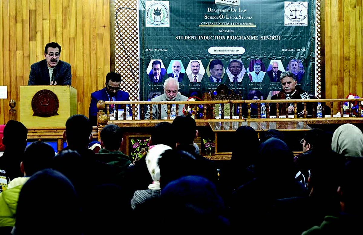 In his speech, Dean SLS and Controller of Examinations, Prof. Farooq Ahmad Mir, impressed upon the students to stay motivated and harvest the resources of the department and university to the best possible extent.