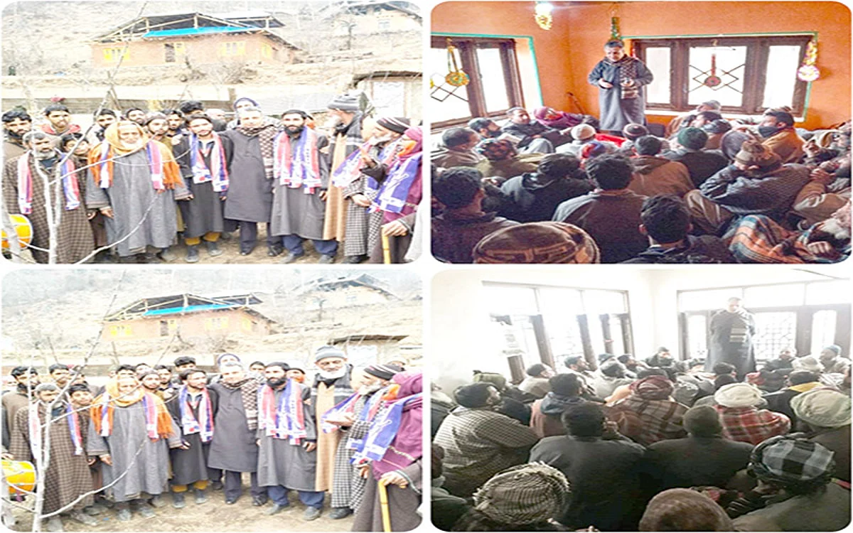 Apni Party continues public outreach in Pahalgam constituency