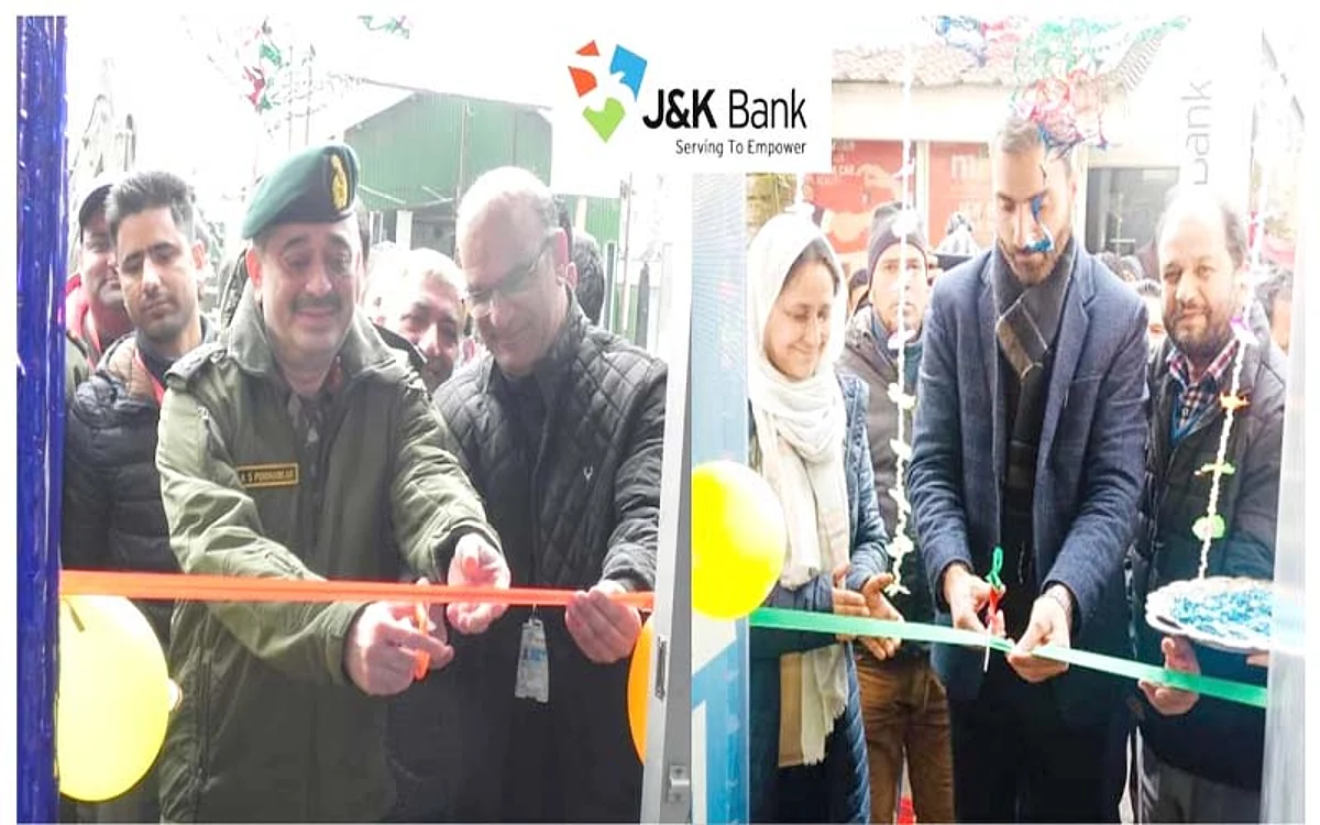 J&K Bank commissions ATM in Kupwara, CRM at TP Anantnag