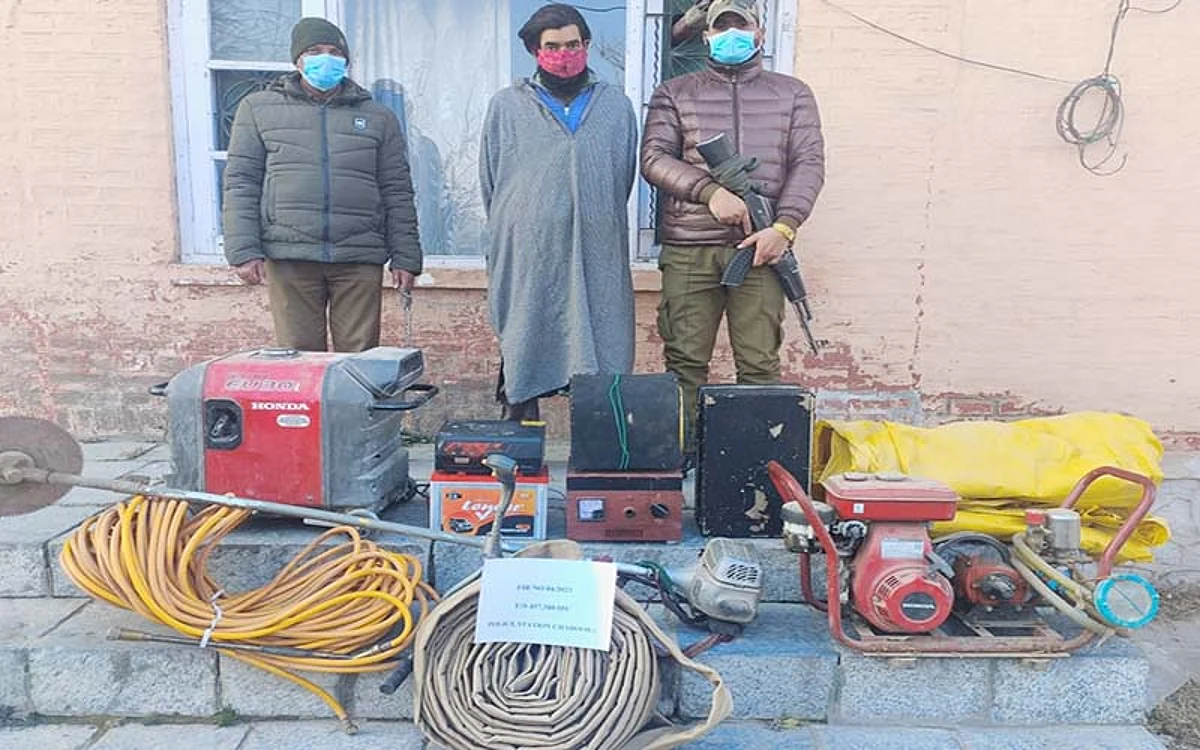 Burglary case solved in Budgam within 24 hours: Police