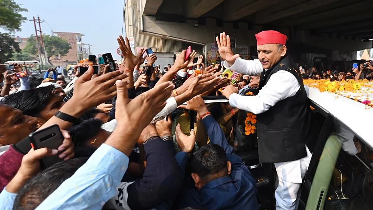 Conveying his best wishes to BJY, Akhilesh Yadav said that this is a political yatra for Rahul Gandhi which has been proceeding well.