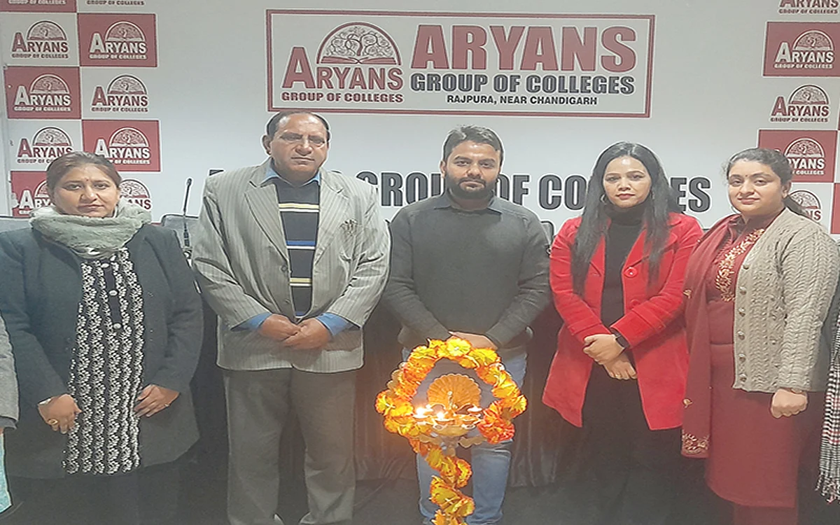 Renowned orthopedician interacts with Aryans students