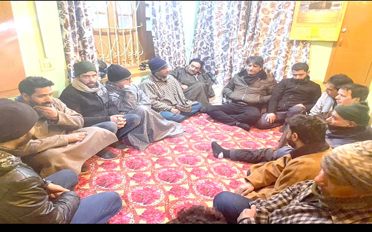 PDP holds meetings in Habba Kadal zone