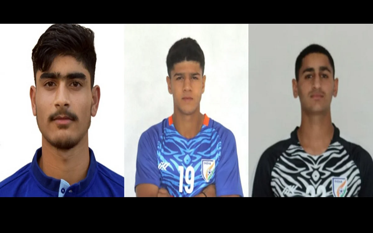 U-17 India Team | ‘Tajamul, Faizan, Huzafa are future of J&K football’