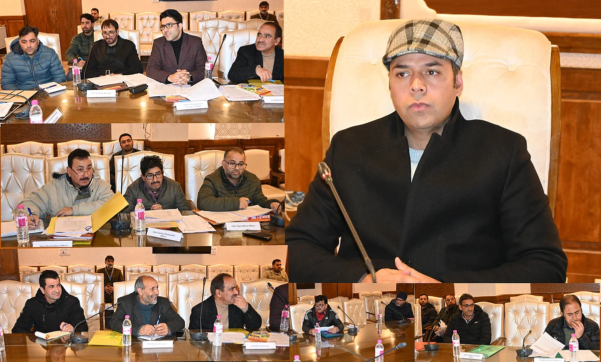 Scale of Finance for agriculture, other sectors finalised in Kulgam