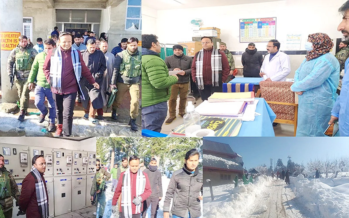 Snow clearance operations reviewed in Kupwara