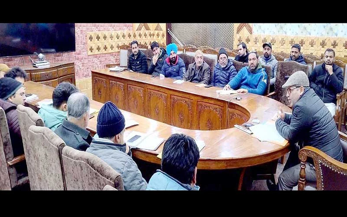Arrangements for Winter Carnival-2023 reviewed in Kupwara