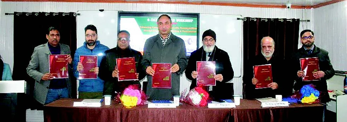 Vice Chancellor SKUAST-K, Prof Nazir Ahmad Ganai, who was the chief guest at the inaugural function of the workshop, highlighted the importance of effective scientific communication for outreach of research.