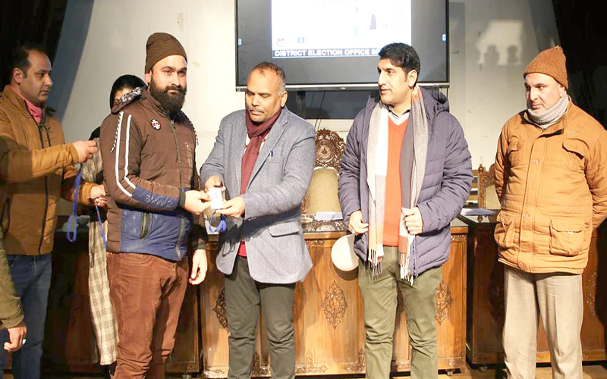 13th National Voters’ Day celebrated in Srinagar