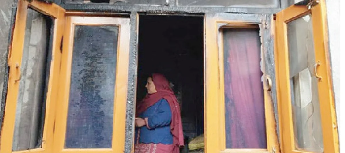 House damaged in Bilal Colony blaze