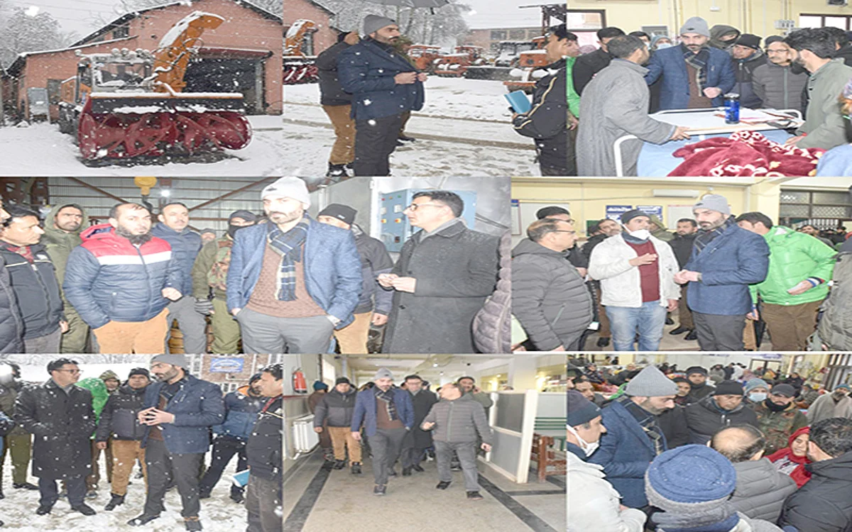 No major disruptions witnessed during snowfall in Anantnag : Government