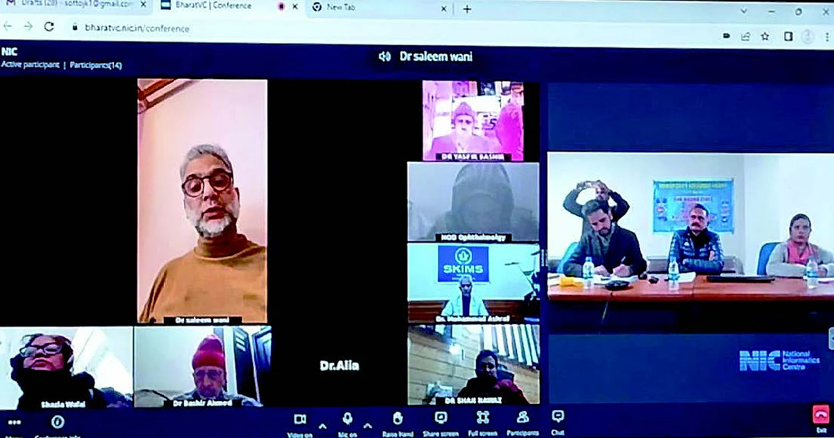Dr Sanjeev Puri gave brief presentation about SOTTO J&K, status of transplantation in J&K and awareness activities conducted for the promotion of deceased organ donation to all the members.