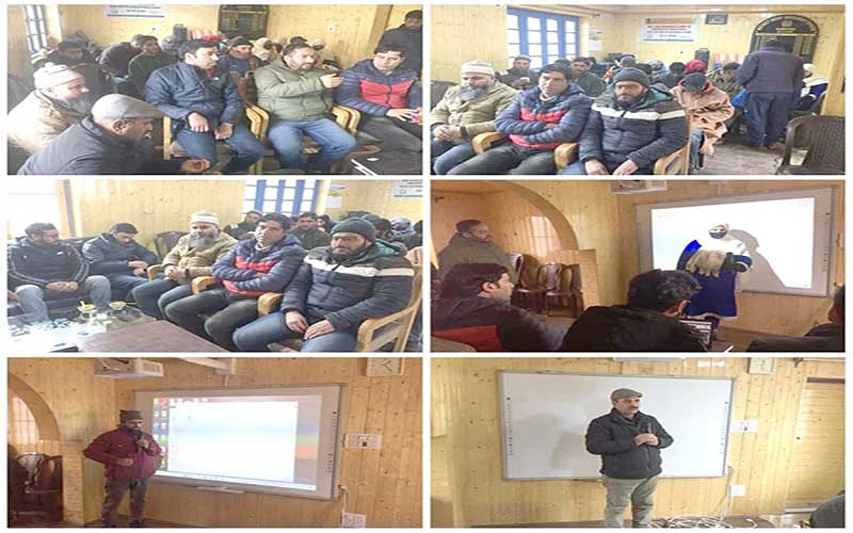 Workshop on setting up of micro food processing enterprises organsied in Bandipora