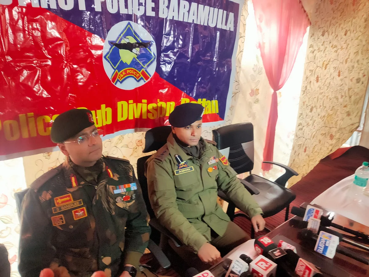 Police addressing media
