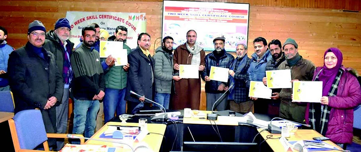 The participating trainees hailed the efforts of SKUAST-K for conducting programme.