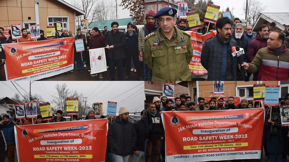 Road Safety Week activities kick-start in Bandipora