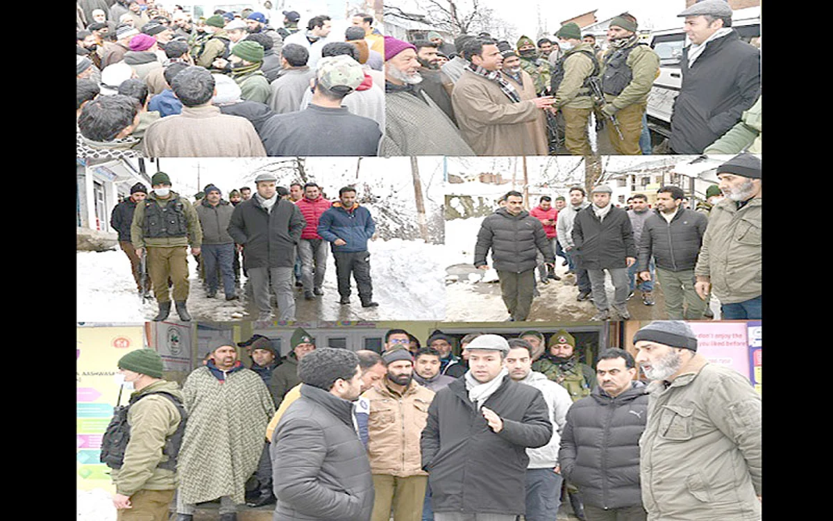 Snow clearance measures, restoration of services assessed in Kulgam