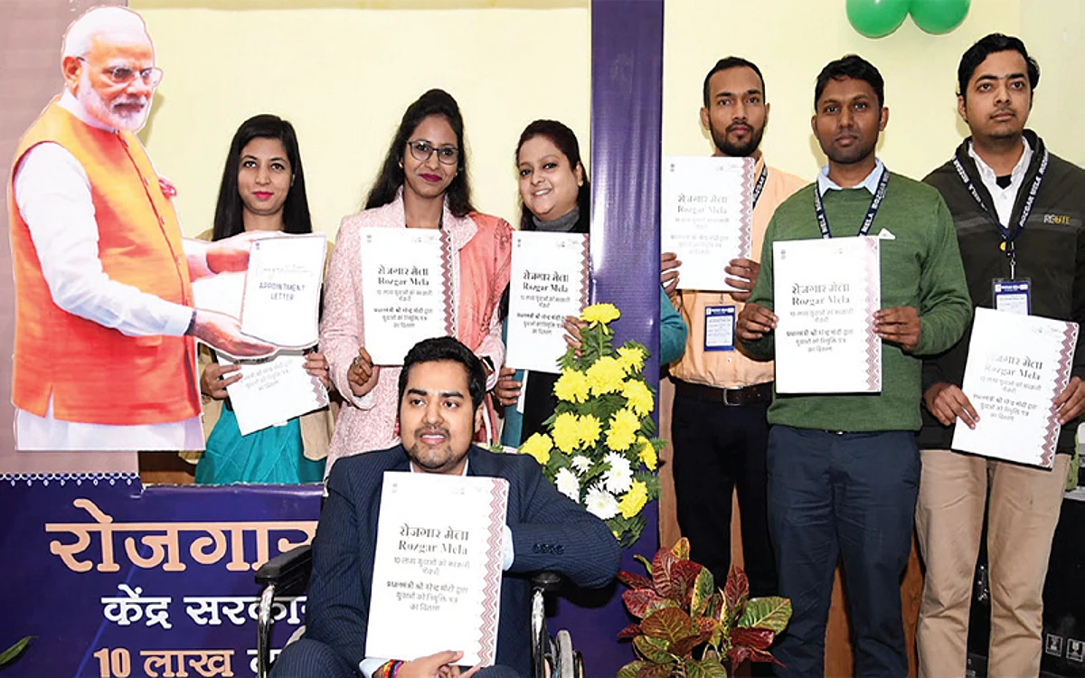 PM Modi virtually distributes appointment letters to 71,000 people under Rozgar Mela