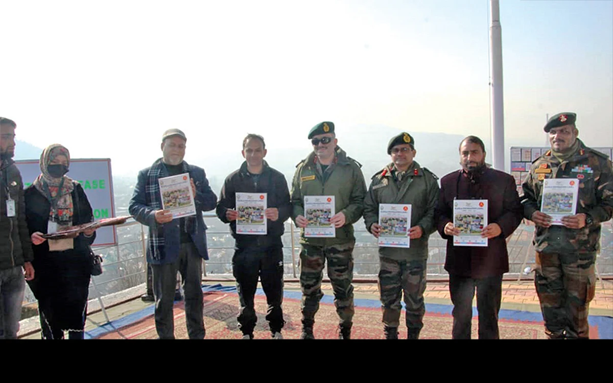 Army unveils student magazine in Kupwara