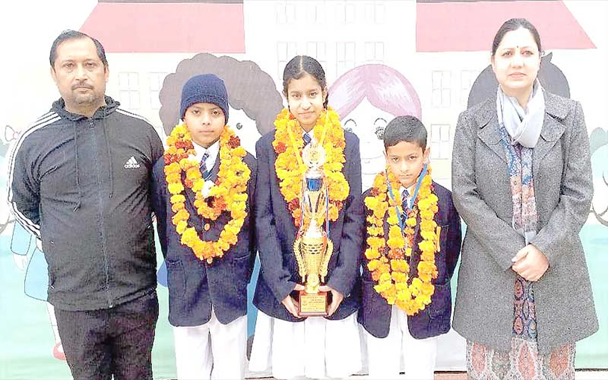 BSF Primary School felicitates national judo medal winners