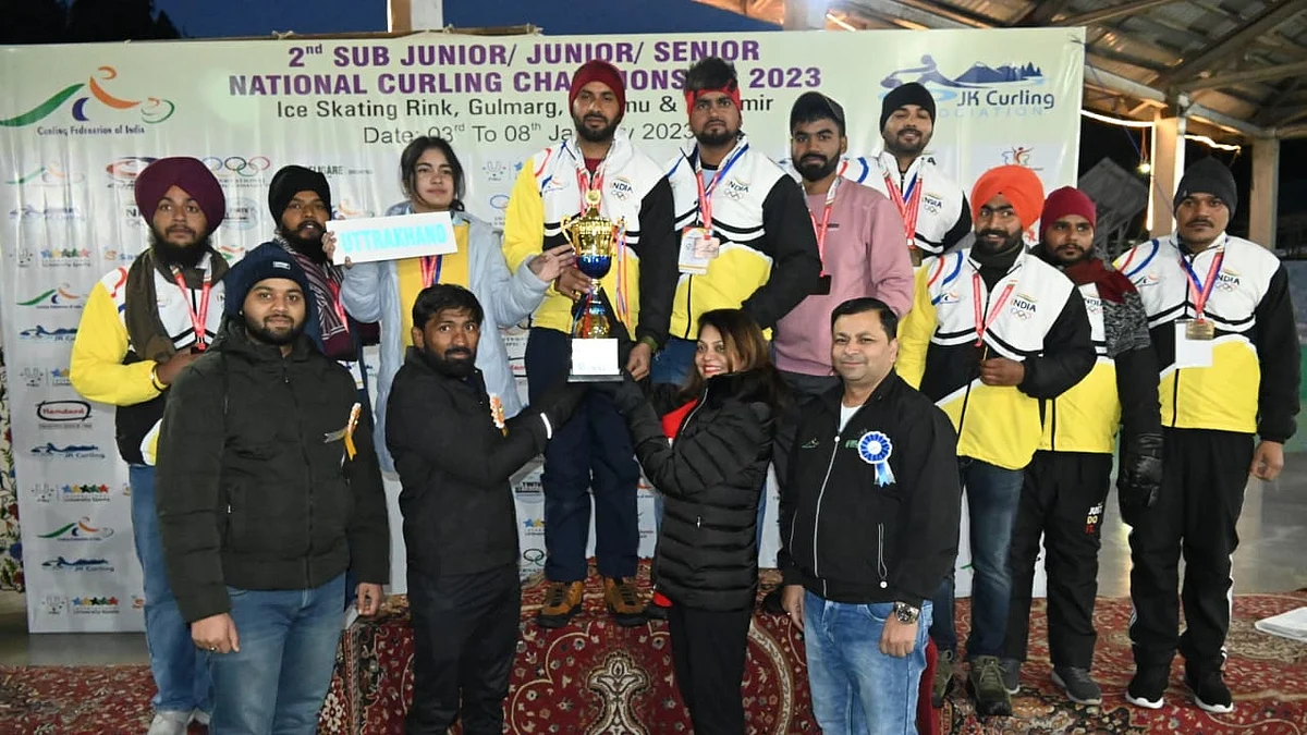 Curling Championship concludes at Gulmarg