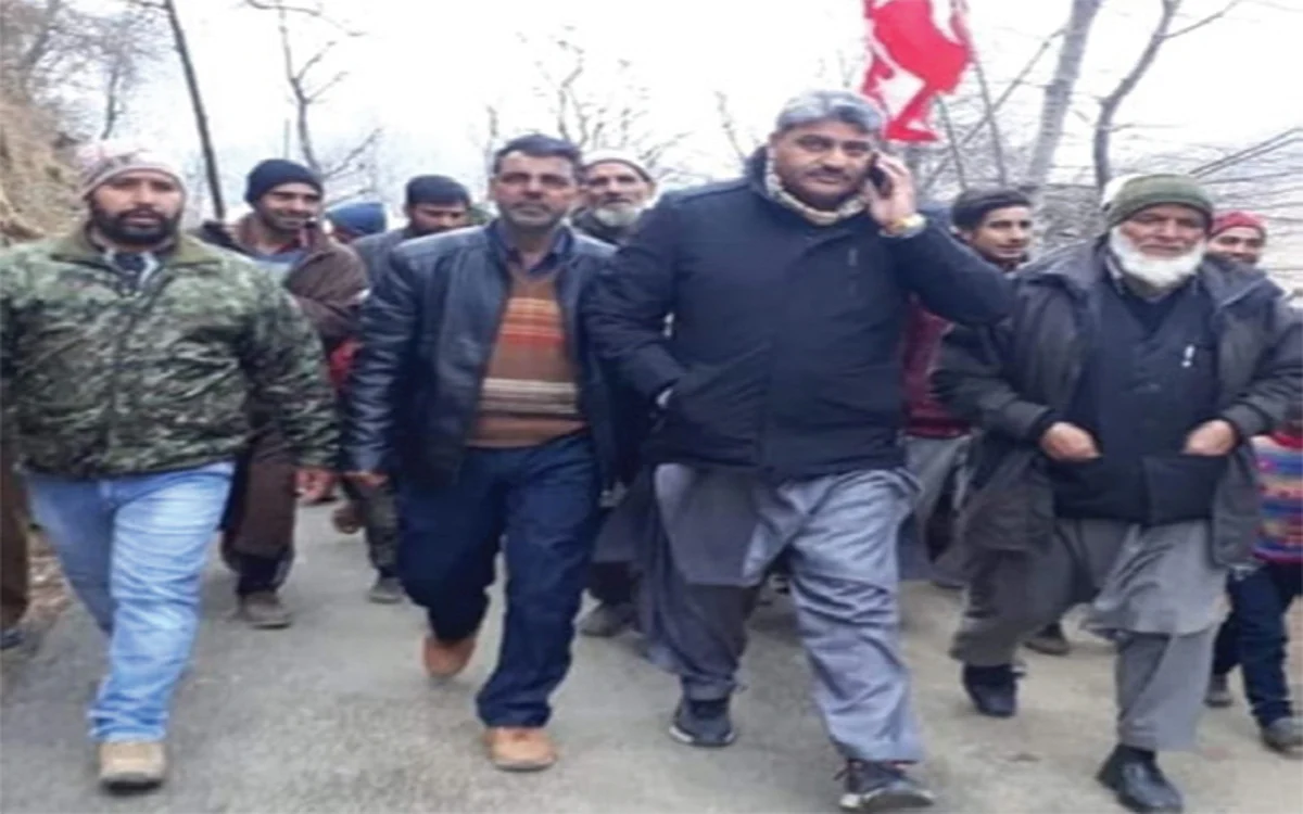 Sajjad Shaheen conducts extensive tour of Banihal villages