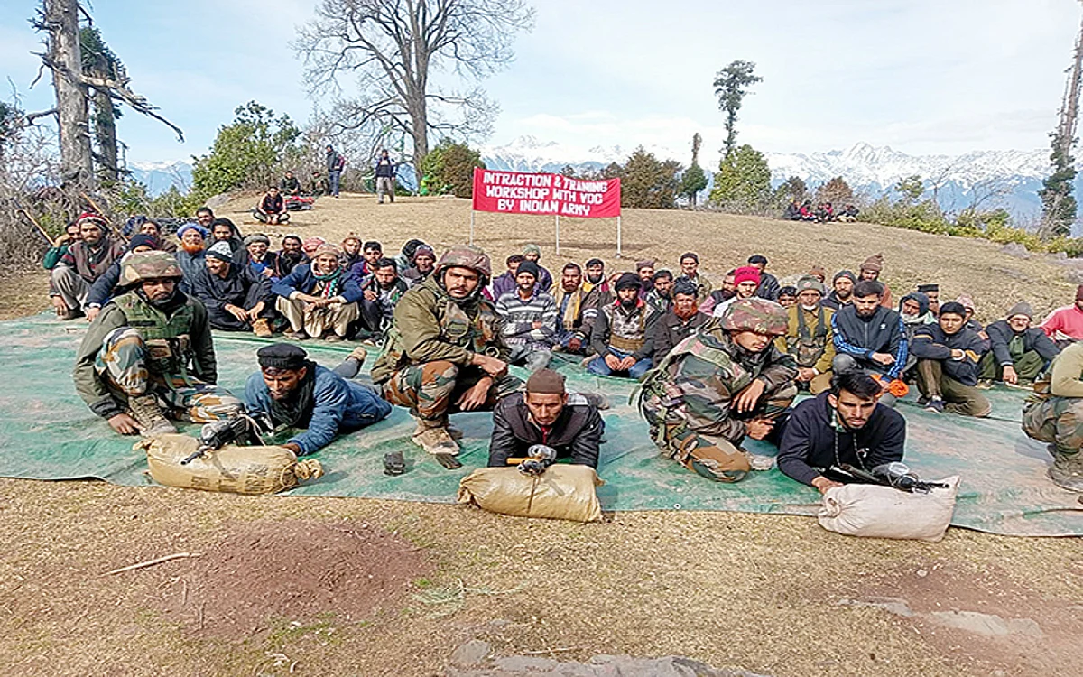 Army holds firing practice session for VDC members