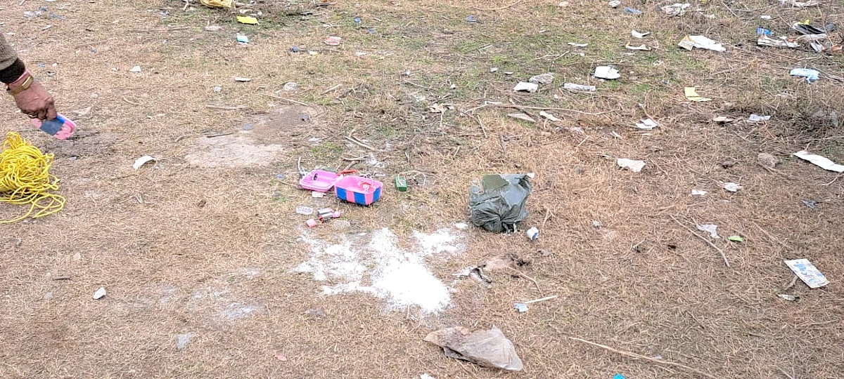 Suspected IED recovered from tiffin in Kheora locality of Rajouri town