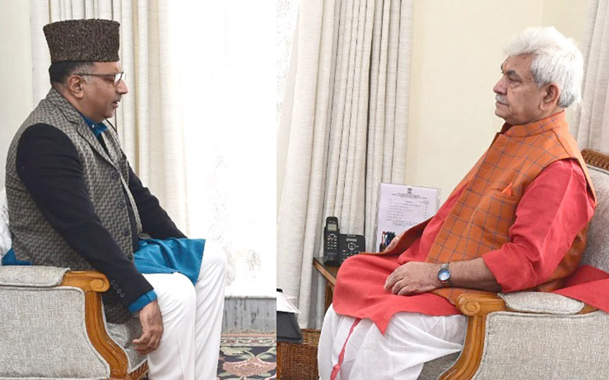 Member Parliament meets LG Manoj Sinha