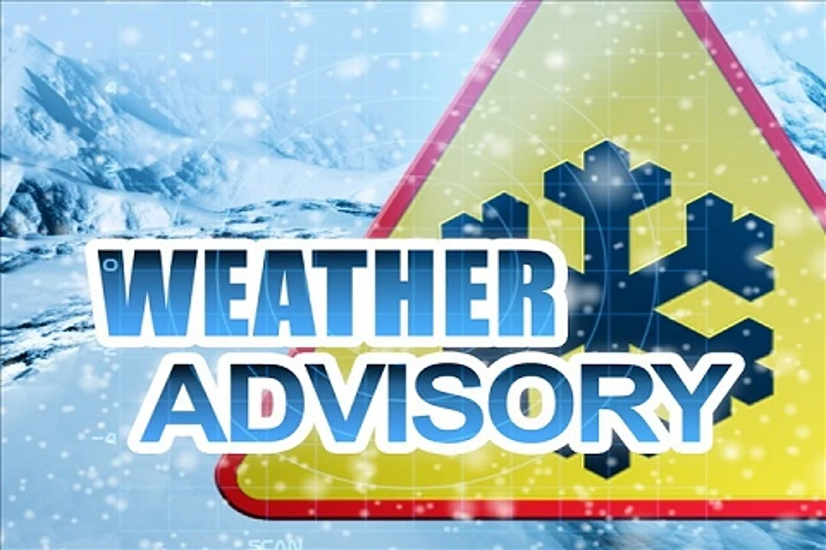 Snowfall likely in several areas from today