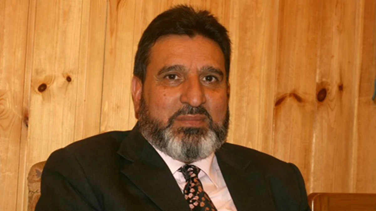 Apni Party (AP) President Syed Muhammad Altaf Bukhari